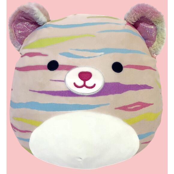 Squishmallows Atoosa the Cat Striped Plush by Kellytoy 12 Inches - Picture 1 of 7